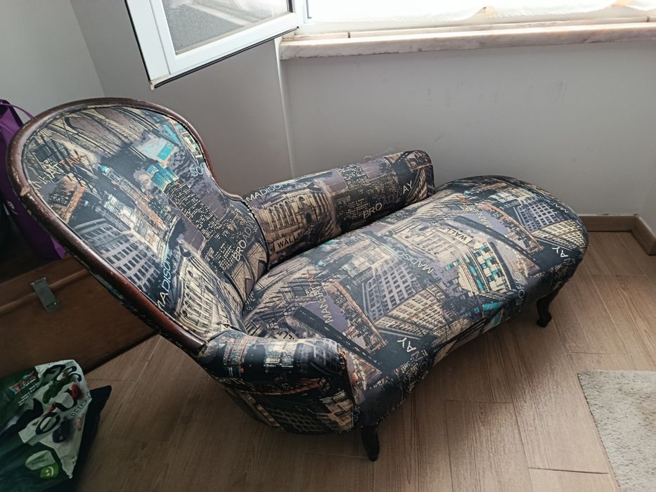Chaise longue antiga