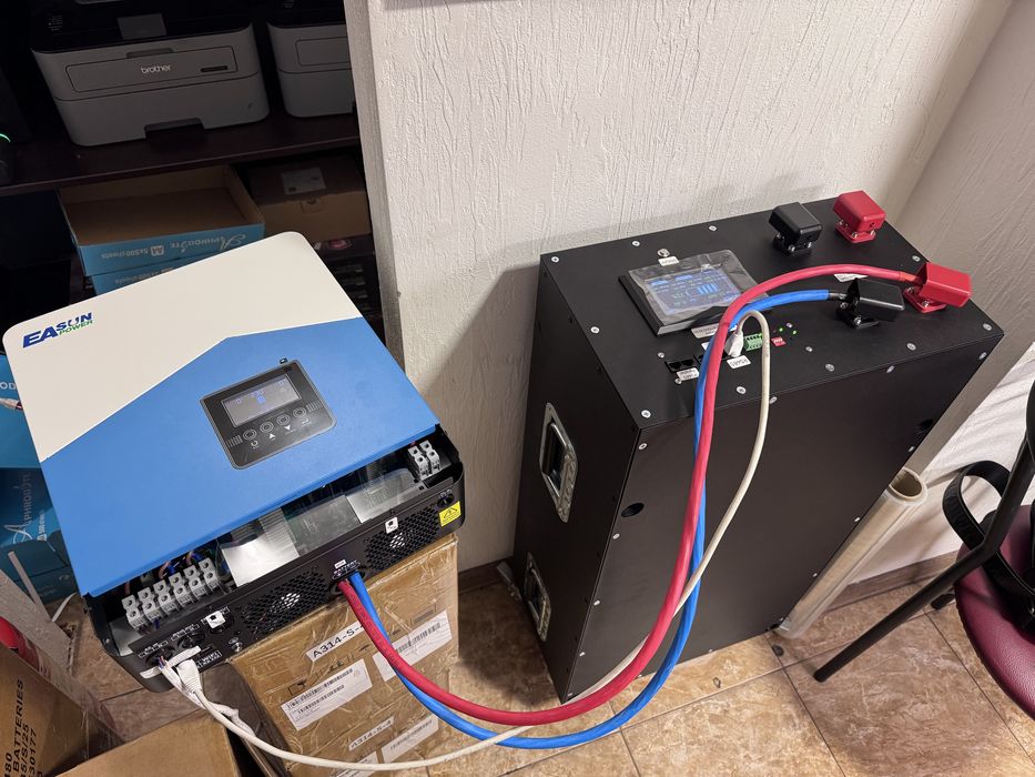 Аккумулятор LiFePO₄ 48V 280/314Ah,CAN,JK BMS · Под инвертор 6–20 кВт