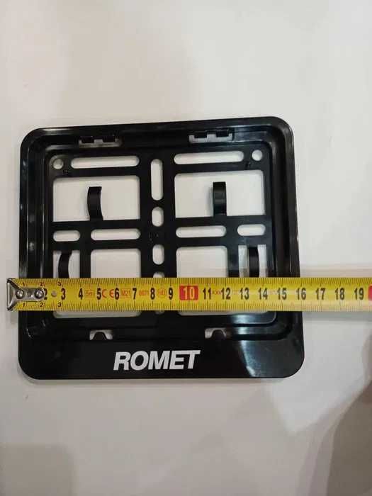 MOTOROWEROWA SKUTEROWA  Ramka do tablicy rejestracyjnej  ROMET NR3