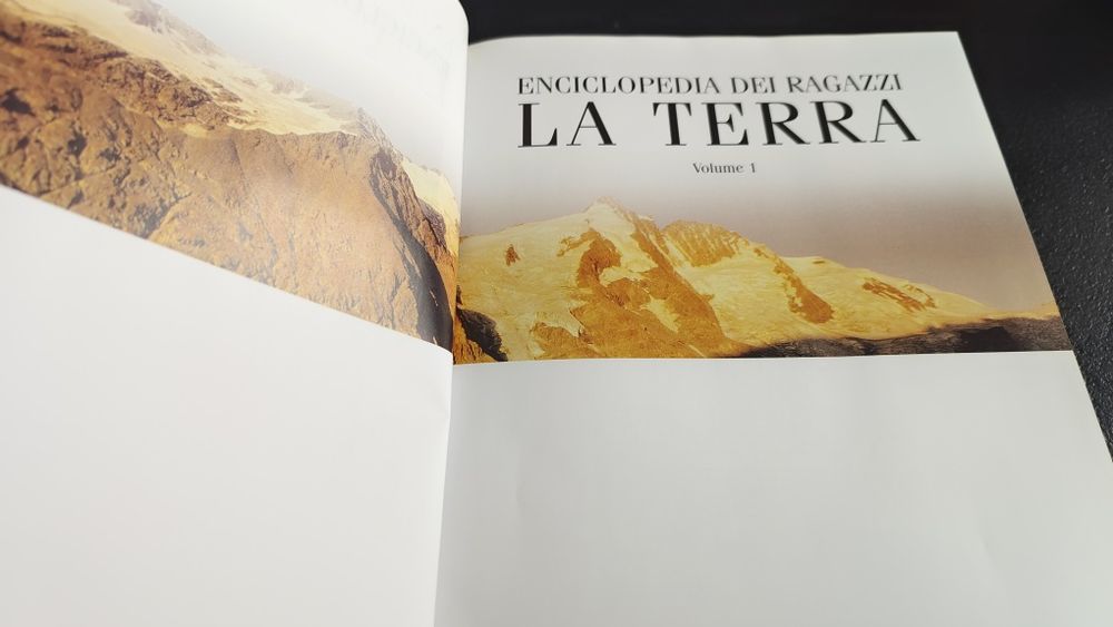 Encyclopedia "La Terra" Rizzoli junior w jezyku wloskim