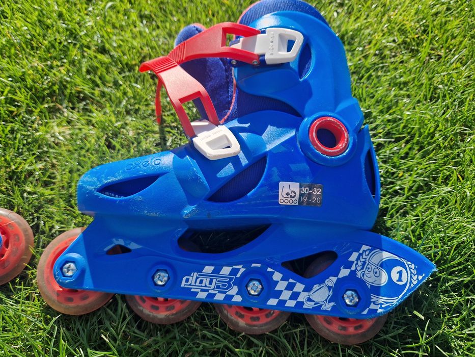 Rolki dziecięce z regulacją 30-32 Oxelo Decathlon