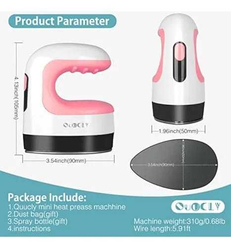 Міні-праска, термопрес для футболок