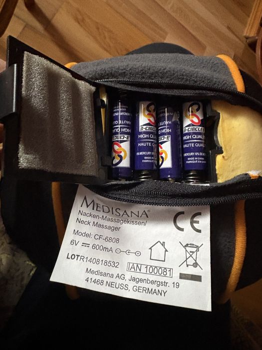 Масажер для шиї, потилиці та плечей Medisana, Germany