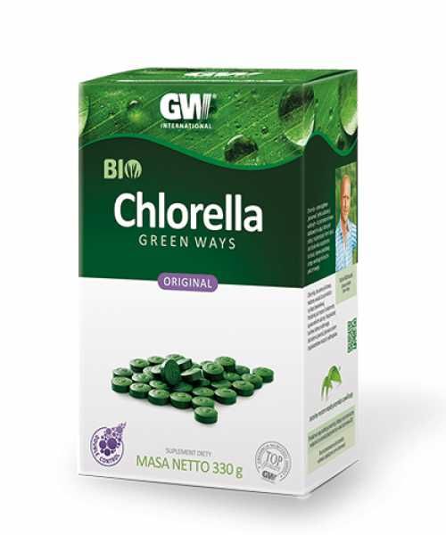 CHLORELLA BIO Green Ways 1320 mini tabl. / 330 g. ORYGINAŁ