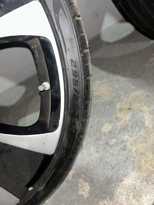 4 jantes+pneu 22 usadas