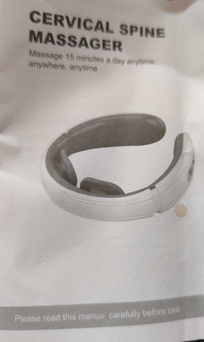 aparelho massagem pescoço