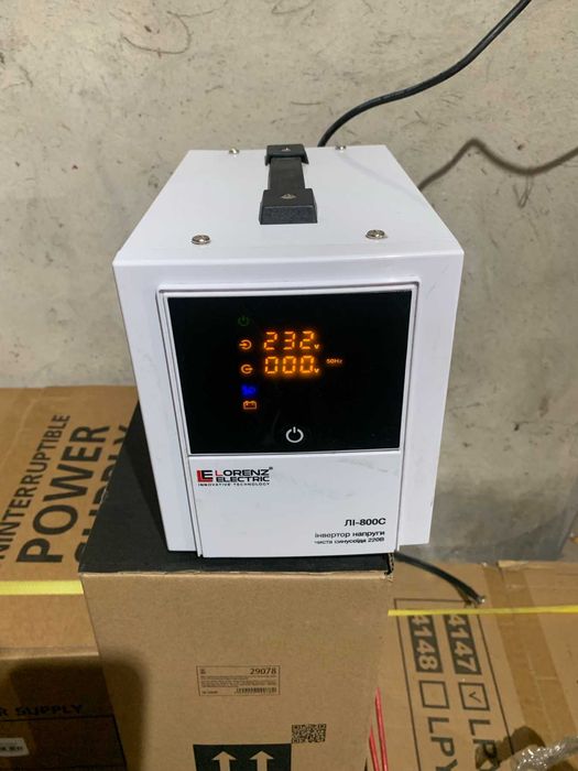 ДБЖ Інвертор напруги Lorenz Eleсtric ЛІ-800С