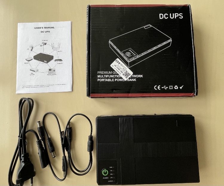 Новий дбж безперебійник для роутера модема павербанк ибп міні упс