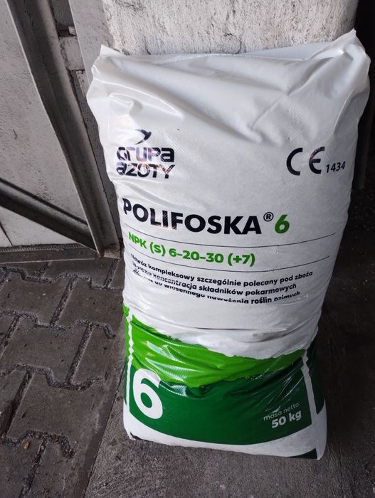 Na trawnik Polifoska 6, 25 kg