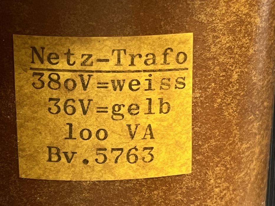 Трансформатор 380/36