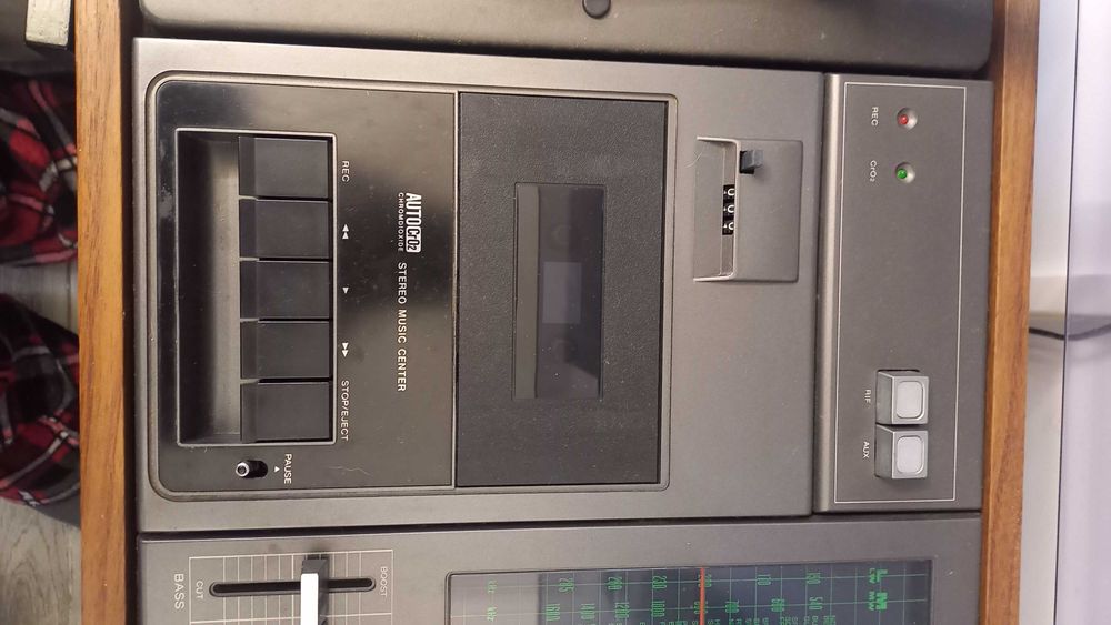 Aparelhagem Sharp SG 309 retro/vintage dos anos 70