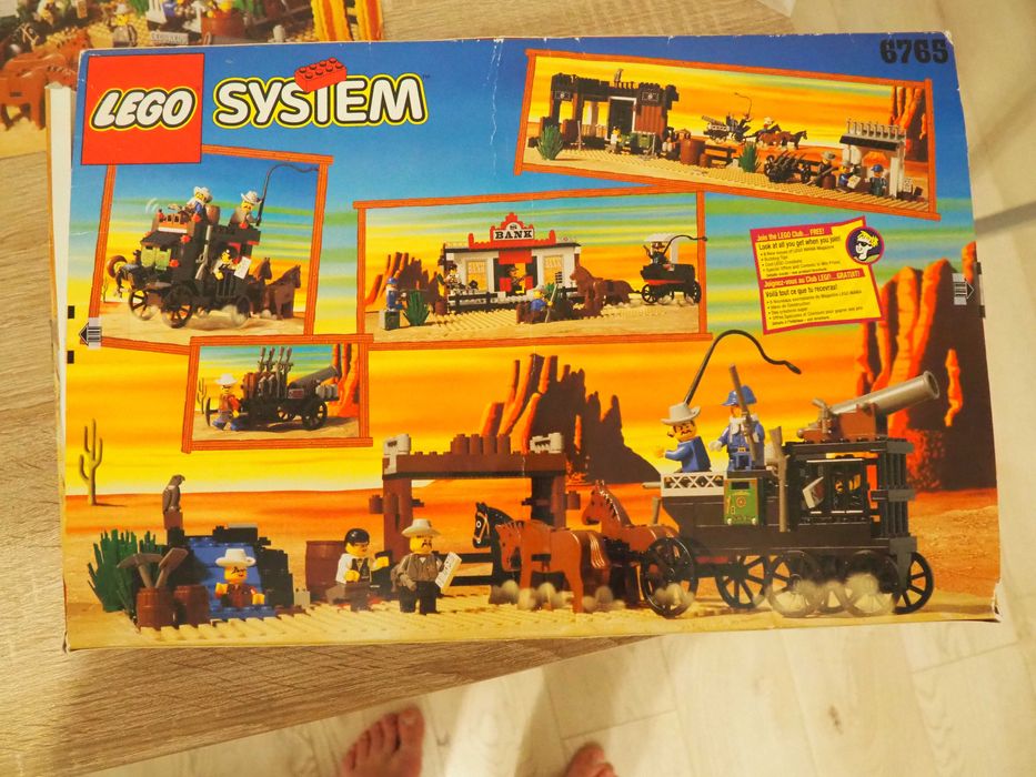 Lego western 6765 z pudełkiem