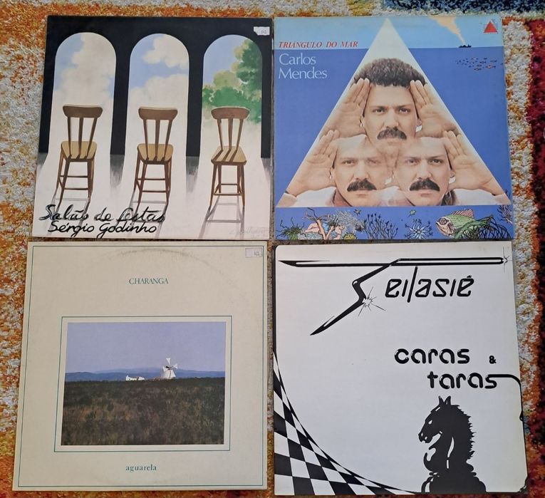 Discos vinil antigos