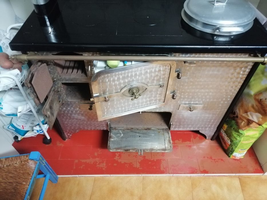 Forno a lenha em inox