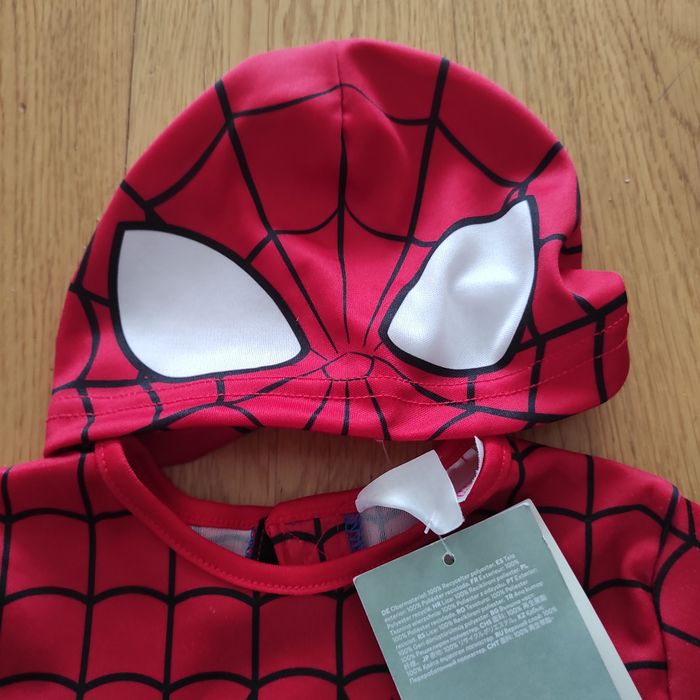 62/68 NOWY strój przebranie Spiderman kostium na Halloween karnawał