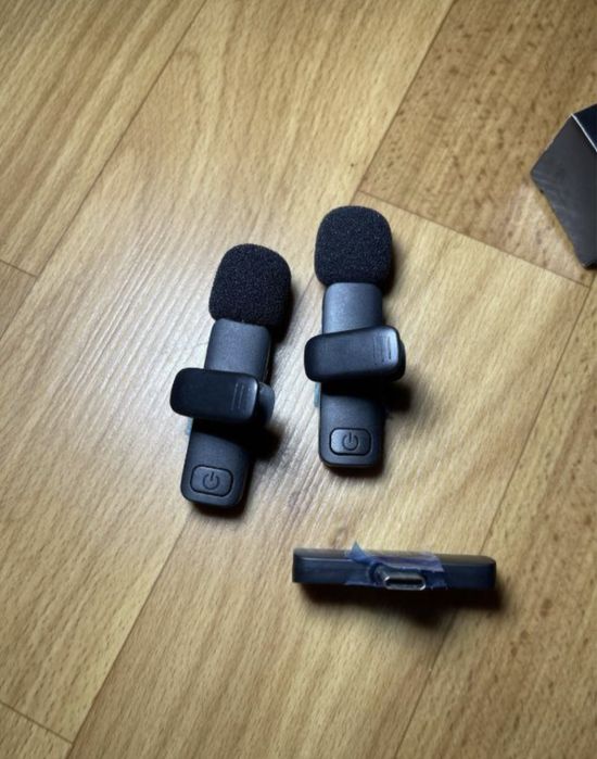 Бездротовий петличний мікрофон Basix 2.4G 1-2 шт ( петличка )