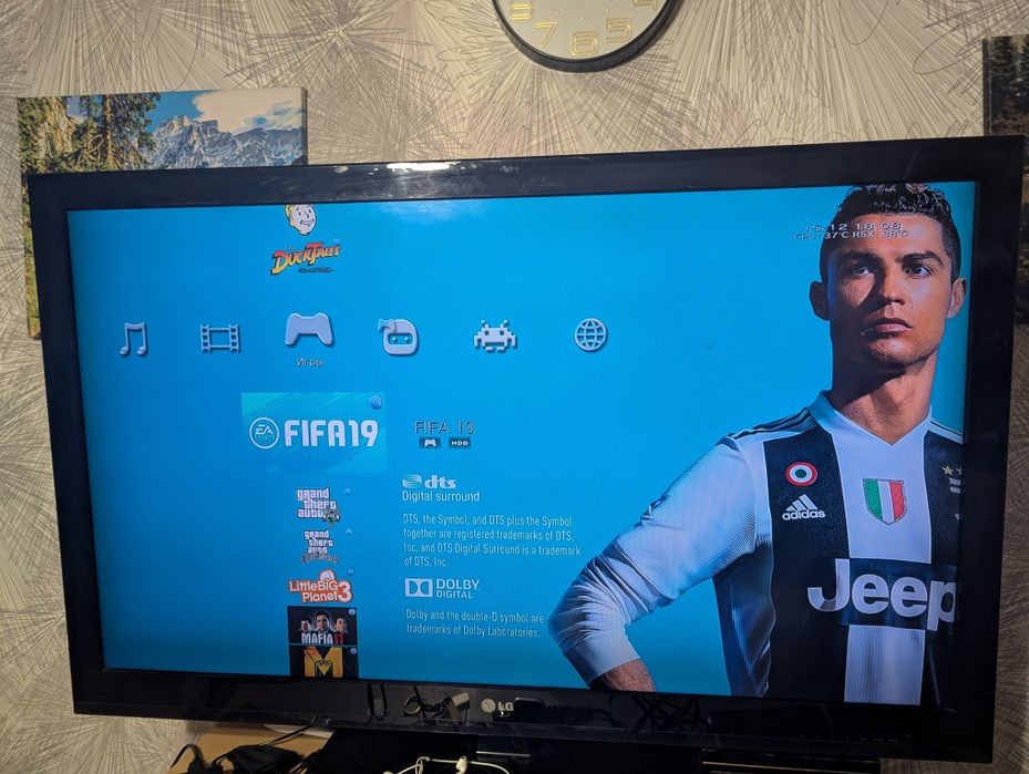 PS3 Slim 320gb +20 ТОП игр Gta 5, San Andreas/Mortal/Fifa 19