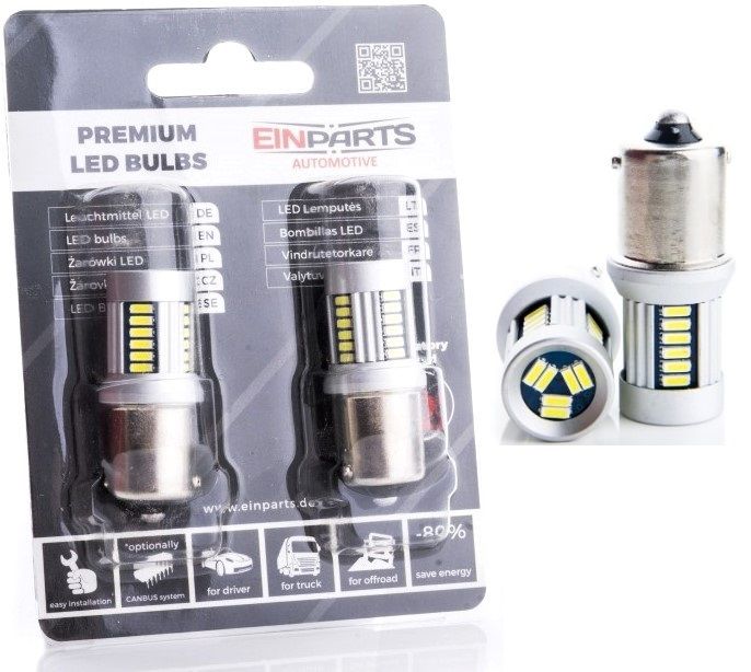 P21W LED Żarówki x2 Einparts Mocne 6000K INNE Wybór SKLEP Warszawa