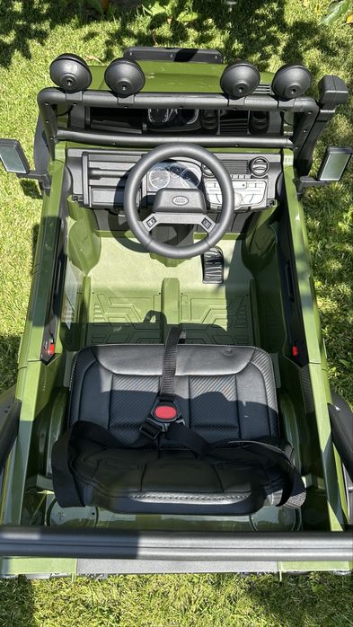 Дитячий електромобіль Land Rover Defender 24V  2×100W |пульт 2.4G