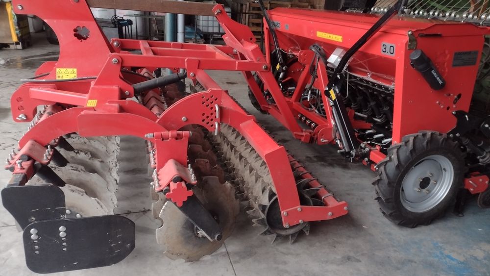 Agregat uprawowo-siewny talerzowy jak nowy