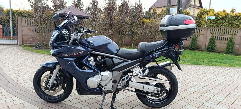 Suzuki Bandit 1250 GT ABS TUV/ASO Kanapa OLEJARA 3x Kufry GIVI Książki po SERWISACH