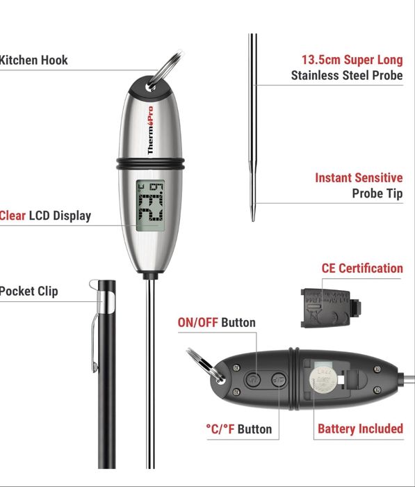 Smart Kitchen Thermometer459132960014356483