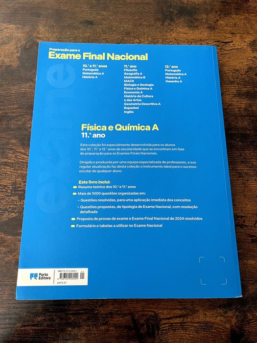 Preparação exame FQA - 11º ano