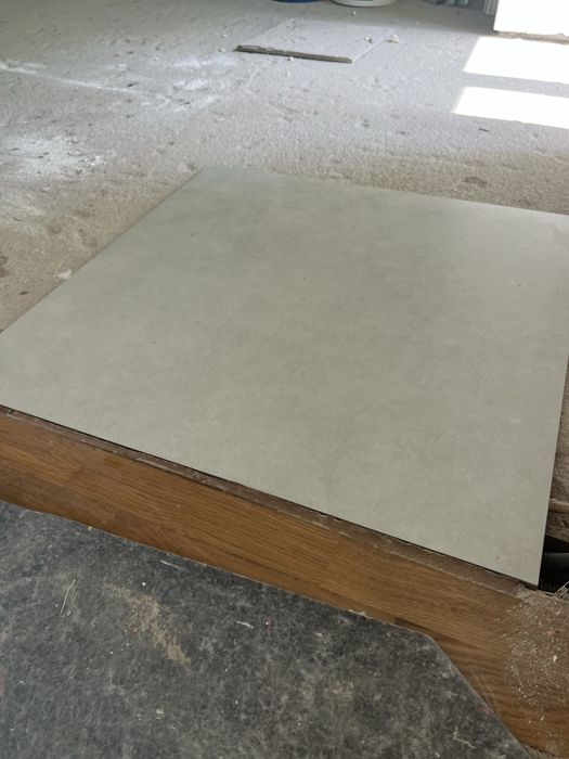 Pavimento ceramico 75x75 - 8 caixas cinza perola