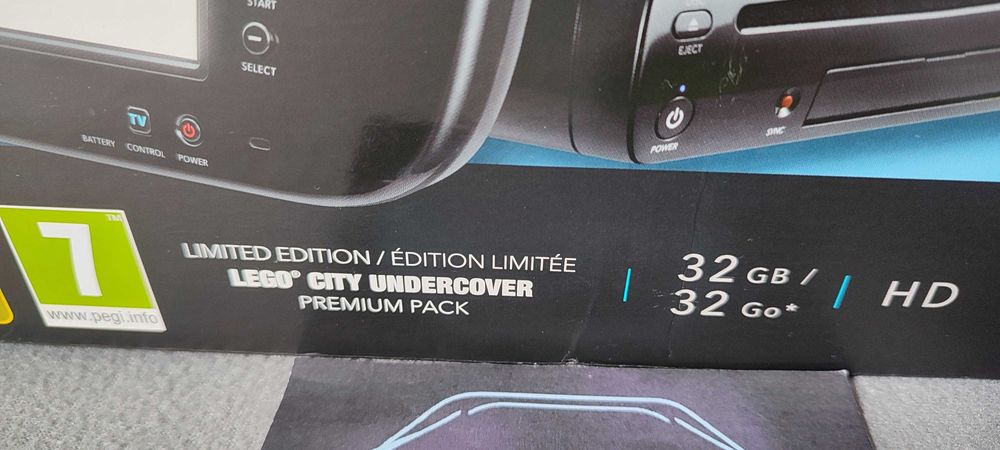 Nintendo WII U Edição Limitada Lego City Undercover