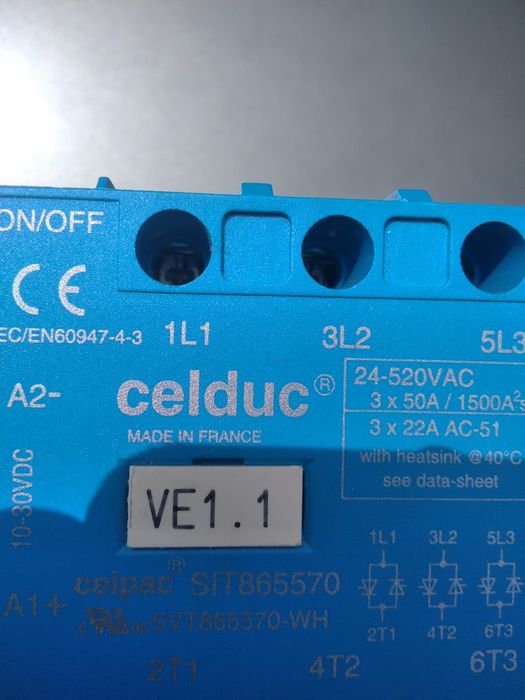 Твердотільні реле Celduc