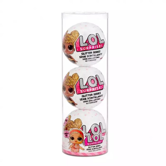 Lalki L.O.L. Surprise Glitter 3-pak wzór 576112. MGA. Nowy Produkt
