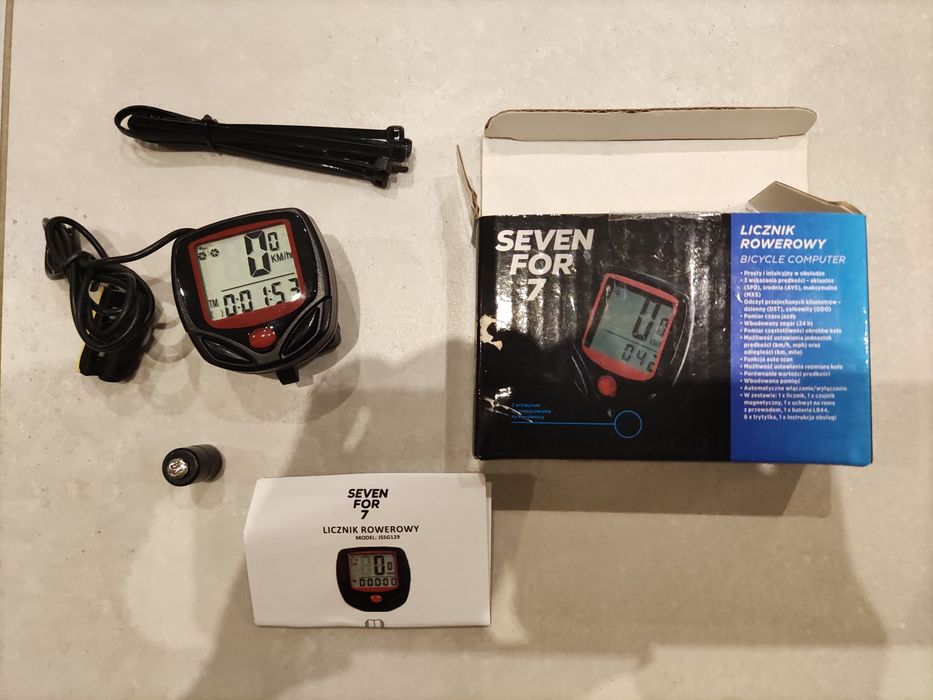 Licznik rowerowy seven for 7 Ciechocinek • OLX.pl