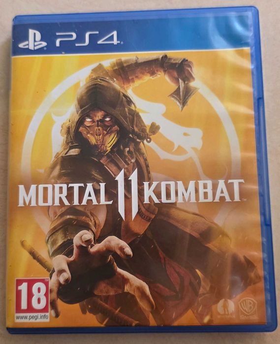 Диск Mortal Kombat 11 для PS4