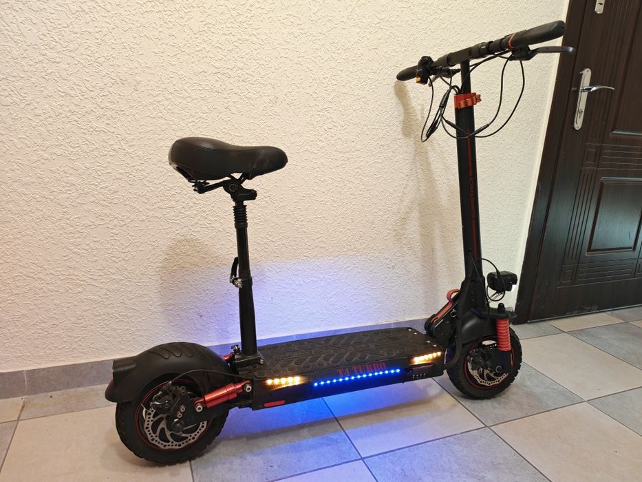 Потужний електросамокат Crosser T4 TURBO 60 км/год 1500w