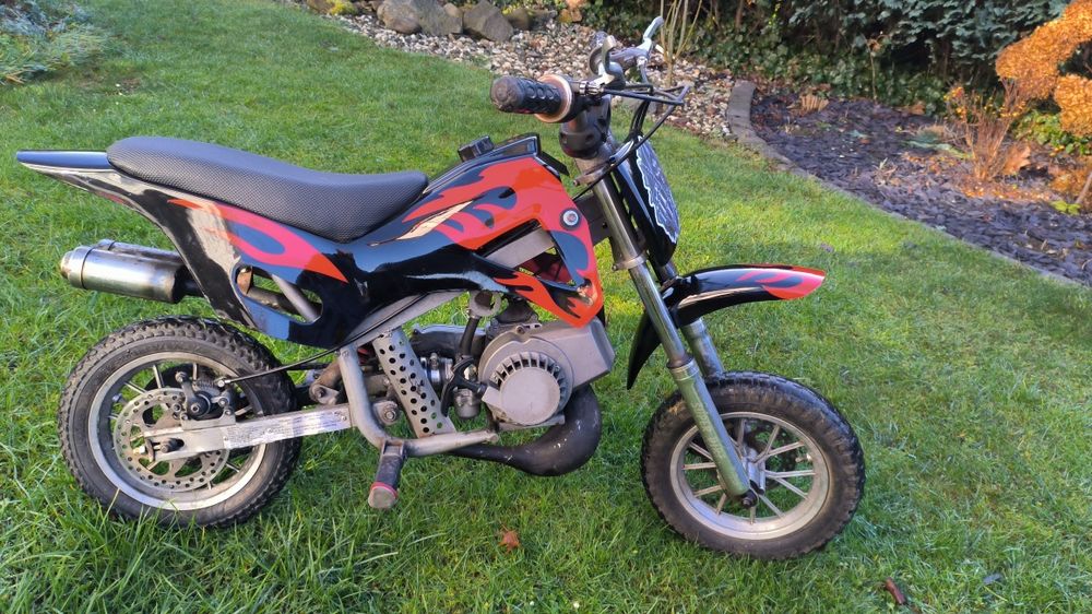 Mini cross spalinowy dla dziecka