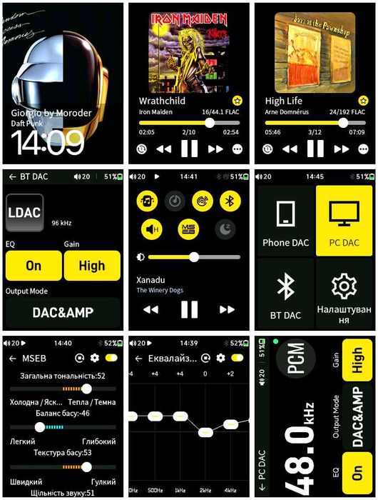 Новий Hi-Fi плеєр Теmро Тес Hi-Res Bluetooth ЦАП