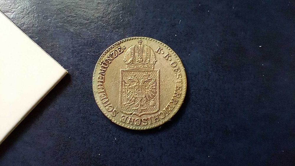 Stare monety 6 Kreuzer 1849 Austria srebro Cudo