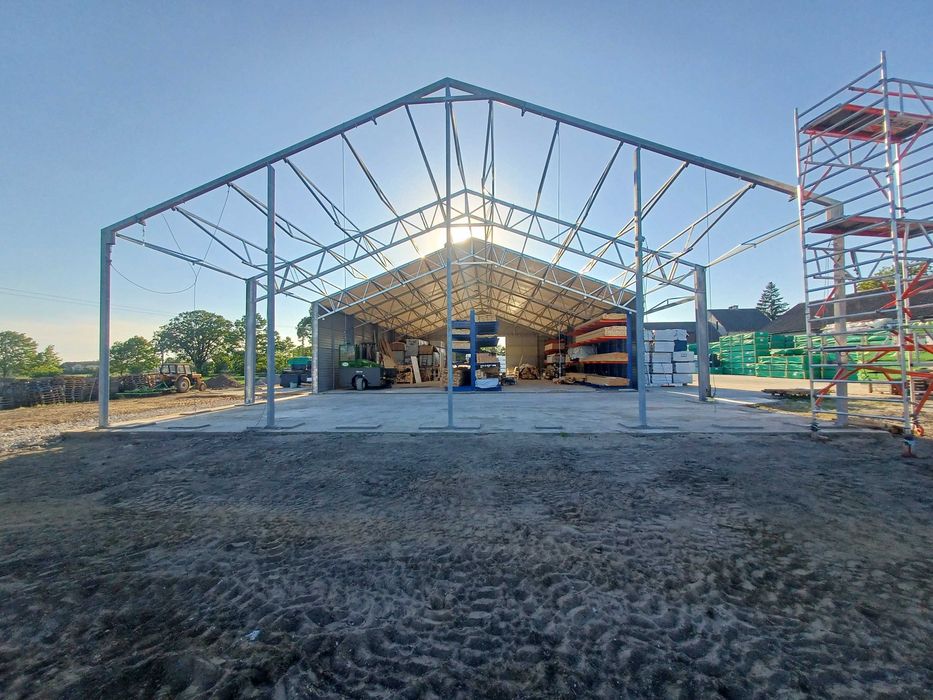 Hala stalowa produkcyjna 16x35x4 SystemSPAW