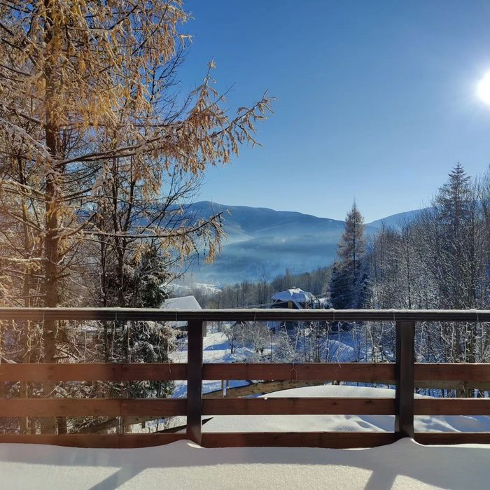 Dom z pięknym widokiem w górach z jacuzzi wynajem Zawoja Babia Góra