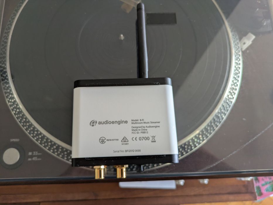 Audioengine b-fi streamer WiFi com DAC Spotify