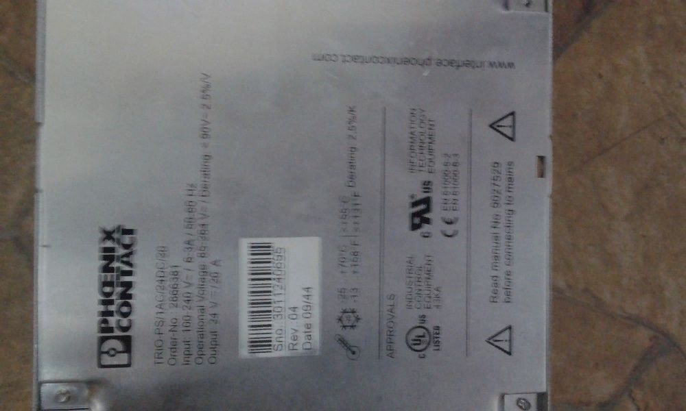 продам источник бесперебойного питания Phoenix Contact-DC-UPS24DC\20