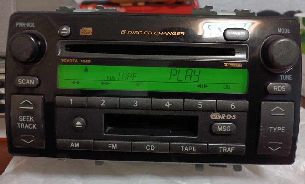 Штатная магнитола TOYOTA 56820