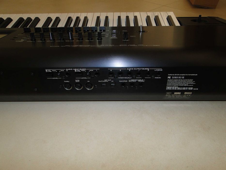 Zawodowy Syntezator Workstation KORG KRONOS X 88.Okazja.Super Barwy