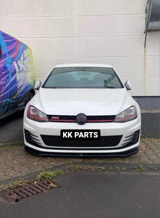 LIP SPOILER FRONTAL PALA ABA LÂMINA VW GOLF 7 7,5 VII GTI TCR GTD R