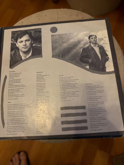 Vinil David Gilmour – About Face (1984, Original / EMI-VC Portugal)