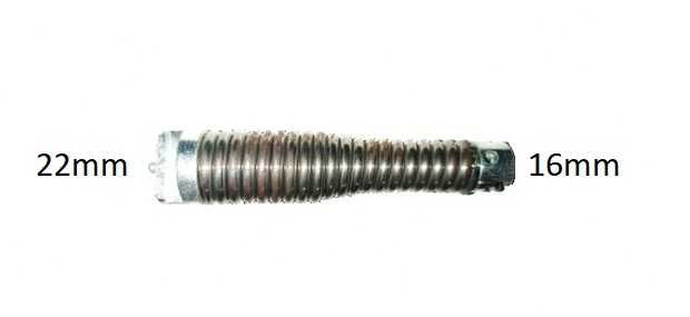Przejściówka Redukcja sprężyny kanalizacyjne 22mm do 16mm