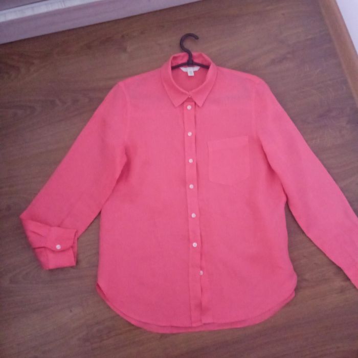 Жіноча сорочка, льон, xs, s.