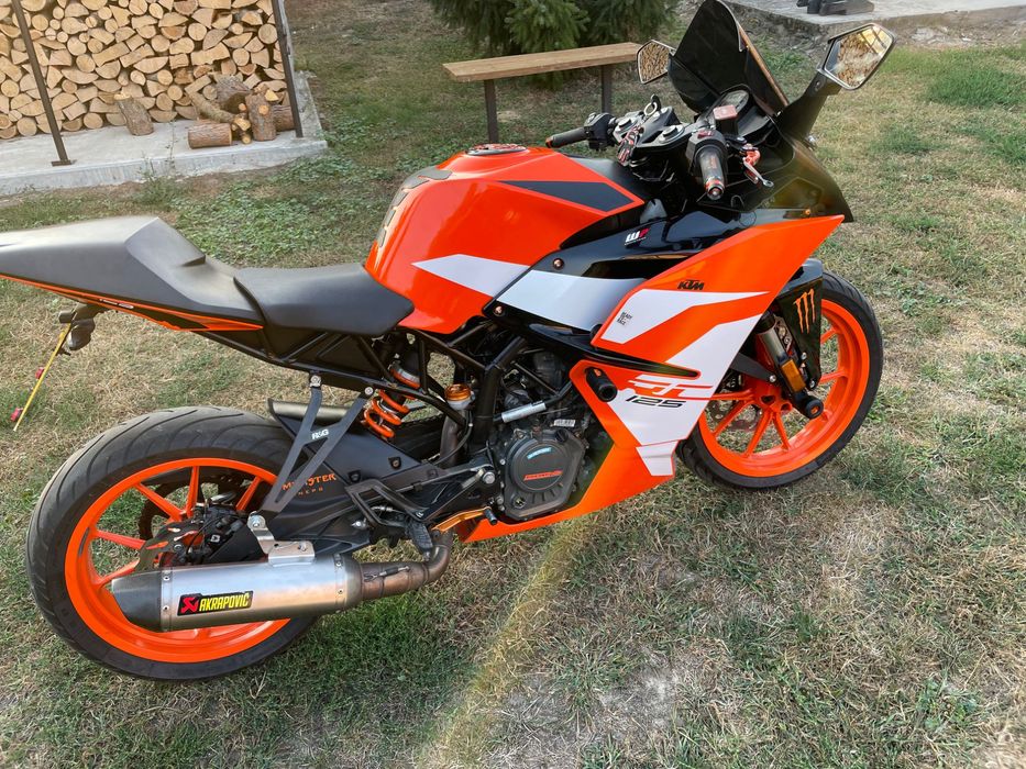 silnik ktm rc duke 125 maly przebieg stan bdb 2018 rok