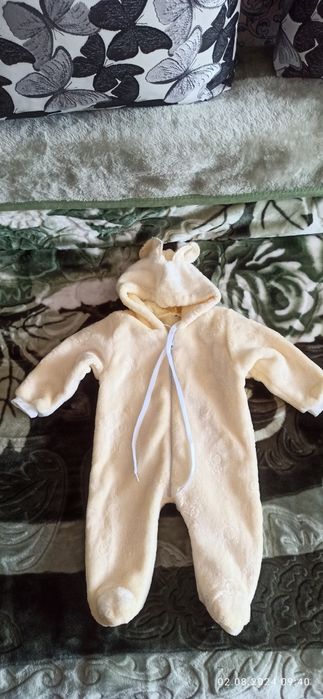 Плюшовий комбінезон