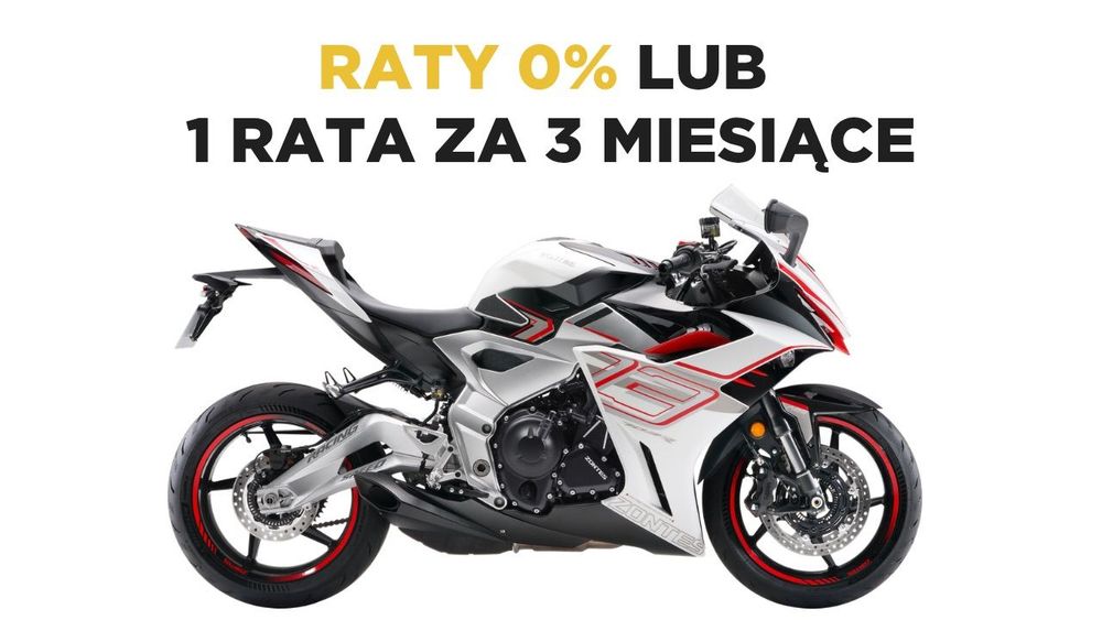 Zontes  Motocykl ZONTES 703 RR raty 0%, darmowa dostawa